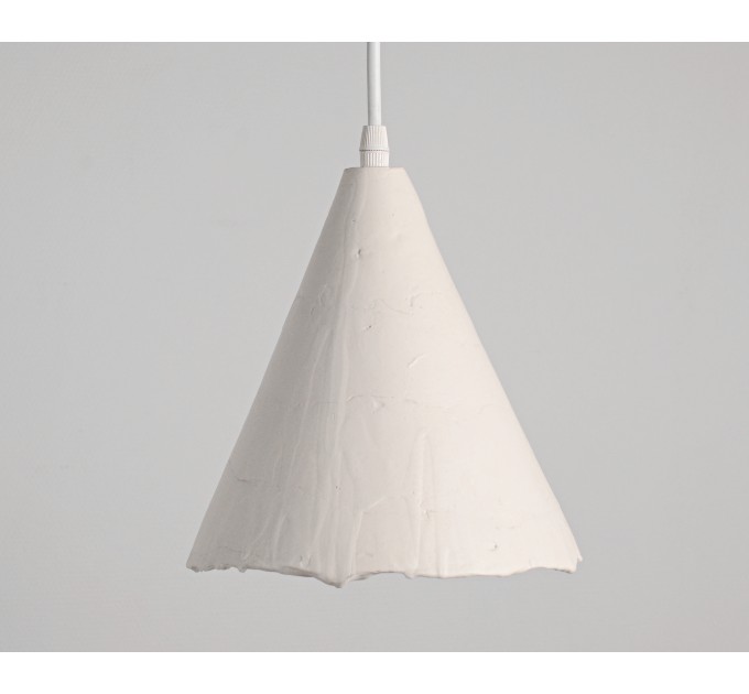 Handmade ceramic pendant lamp for modern and rustic Interiors