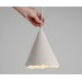 Handmade ceramic pendant lamp for modern and rustic Interiors