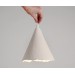 Handmade ceramic pendant lamp for modern and rustic Interiors