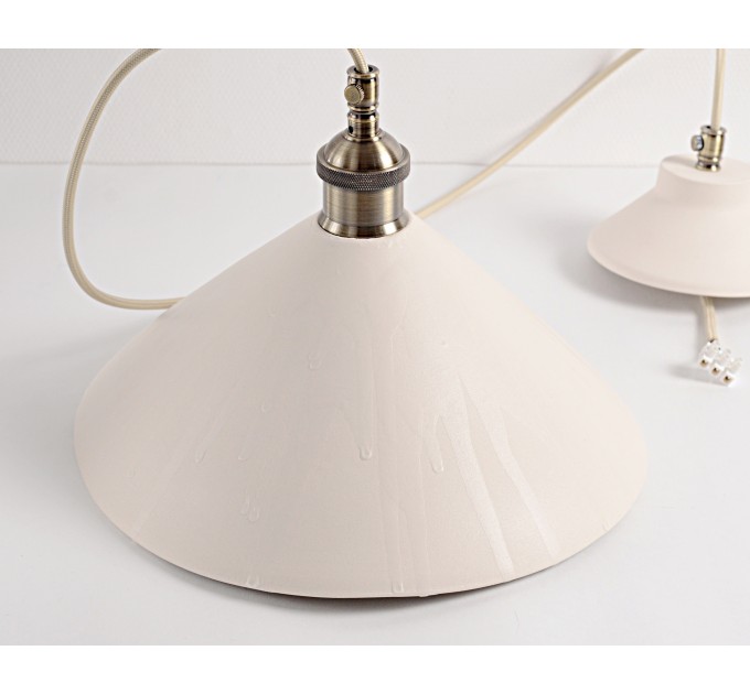 Handmade organic pendant lamp Modern rustic kitchen light