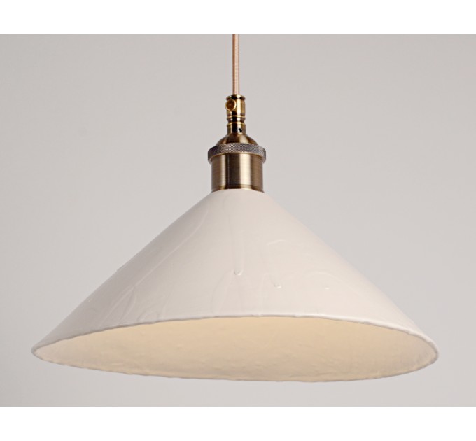 Handmade organic pendant lamp Modern rustic kitchen light