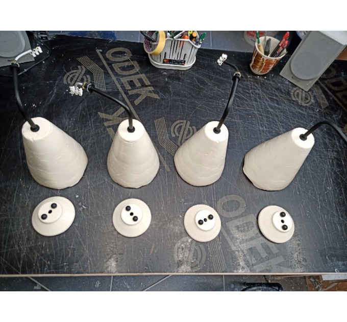 Ceramic sconce Wall mount lamp Modern organic light fixture 