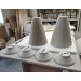 Ceramic sconce Wall mount lamp Modern organic light fixture 