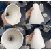 Ceramic sconce Wall mount lamp Modern organic light fixture 
