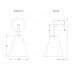 Ceramic sconce Wall mount lamp Modern organic light fixture 