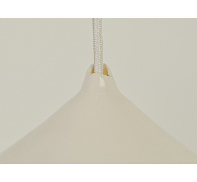 Handmade ceramic pendant lamp for modern and rustic Interiors
