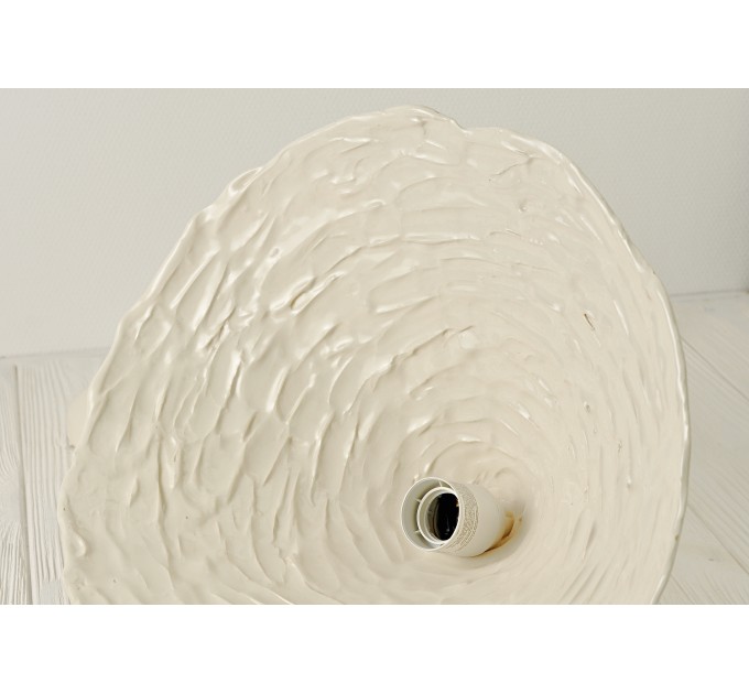 Handmade ceramic pendant lamp for modern and rustic Interiors