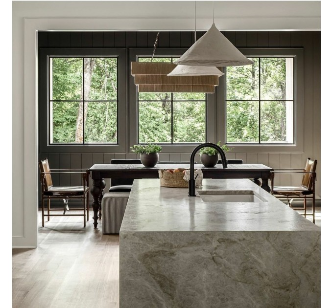 Handmade ceramic pendant lamp for modern and rustic Interiors