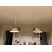 Handmade ceramic pendant lamp for modern and rustic Interiors